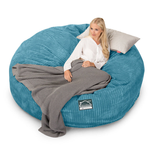 Pouf Sacco Gigante King Size XXL, C3000L CloudSac, Imbottito Di Fiocchi Di Lattice e Poliestere SOLO RIVESTIMENTO - Sostituzione/Ricambi 01