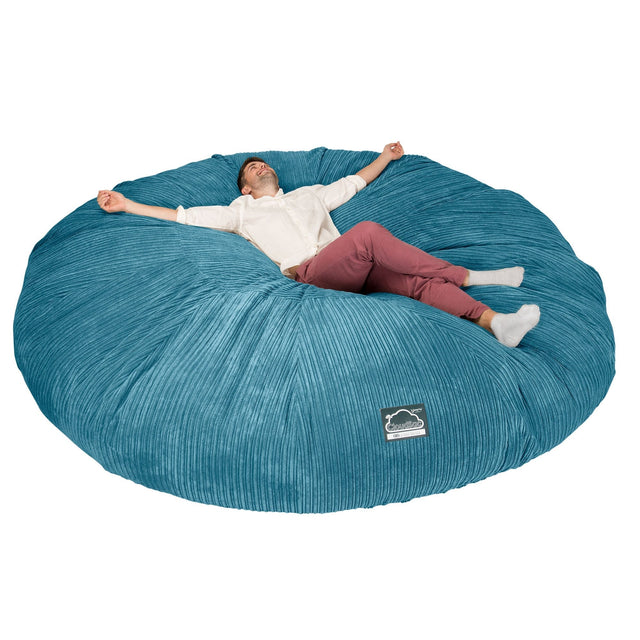 Pouf Sacco Gigante Titanico XXXXXL, C5000L CloudSac, Imbottito Di Fiocchi Di Lattice e Poliestere SOLO RIVESTIMENTO - Sostituzione/Ricambi 01