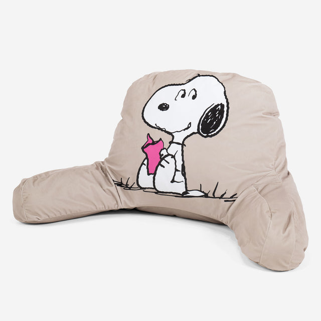 Snoopy Cuscino da Lettura con Sostegno Posteriore Alto - Lettura 01