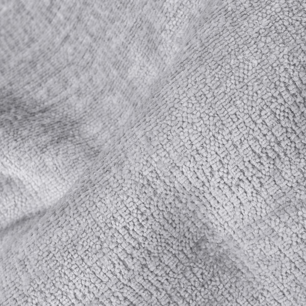 Divano a Sacco Bubble - Ciniglia Grigio Fabric Close-up Image