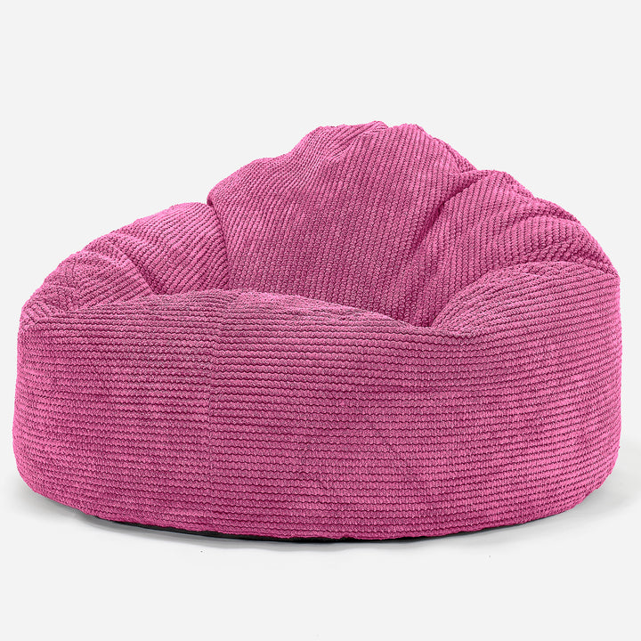 Poltrona Sacco 'Archi', Pouf - Pompon Rosa 01