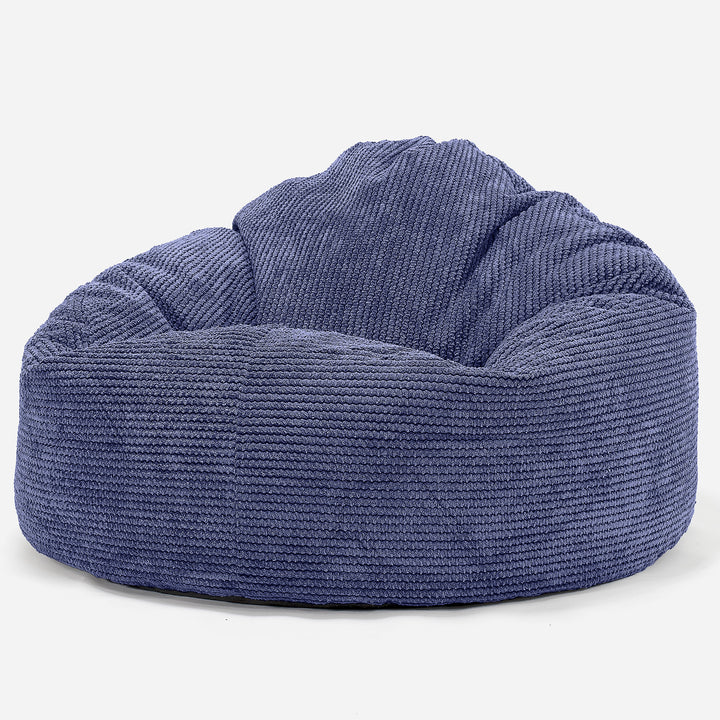 Poltrona Sacco 'Archi', Pouf - Pompon Viola 01