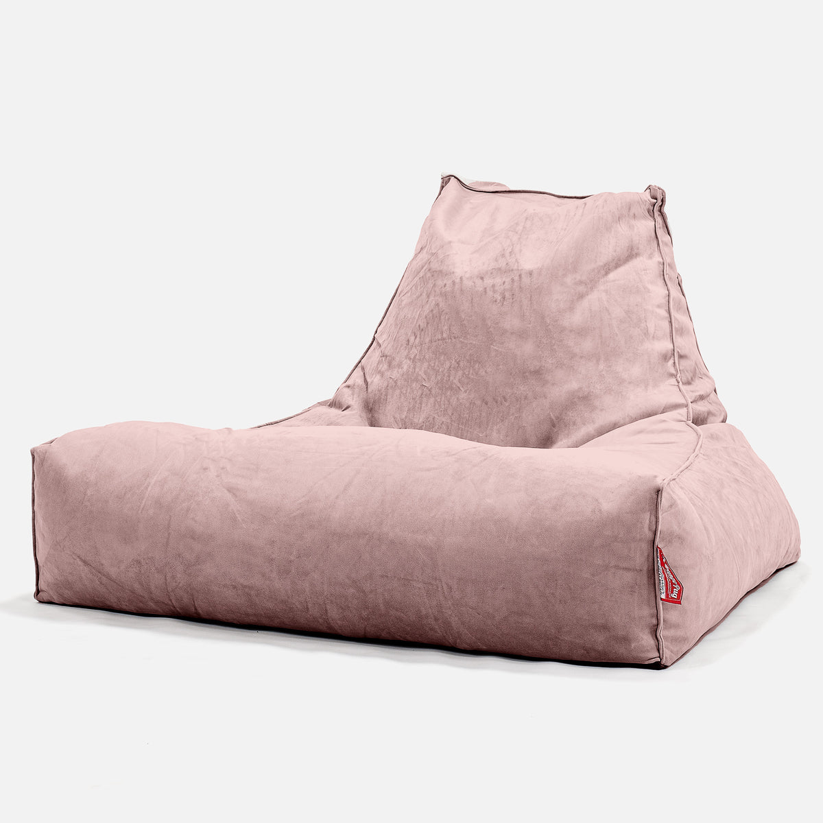 Lounge Pug, Pouf Poltrona Relax XXL, Sacco, Velluto - Rosa– Big Bertha  Original IT