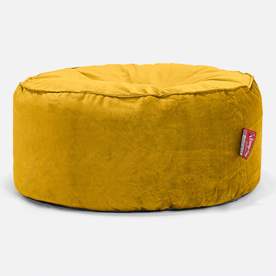 Pouf Rotondo - Velluto Oro 01