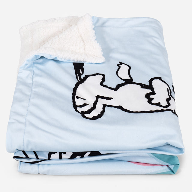 Snoopy Coperta / Plaid - Scritta Love 02