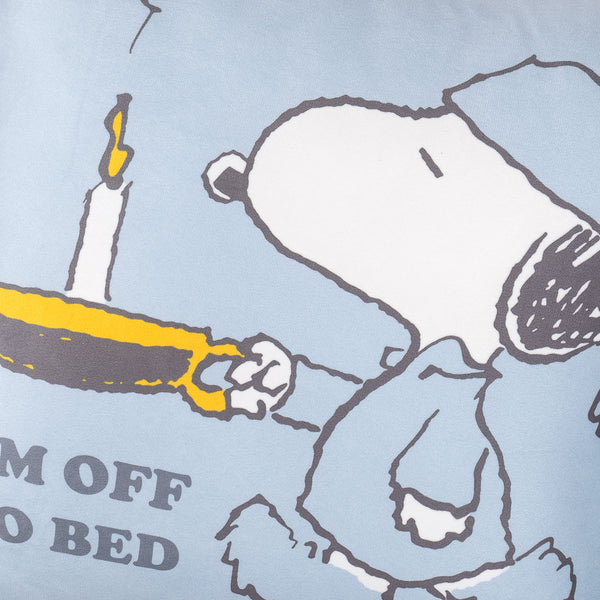 Snoopy Fodera per Cuscino 47 x 47cm - Buonanotte Fabric Close-up Image