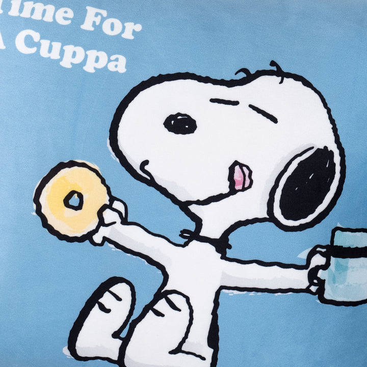 Snoopy Fodera per Cuscino 47 x 47cm - Tazza di tè 04